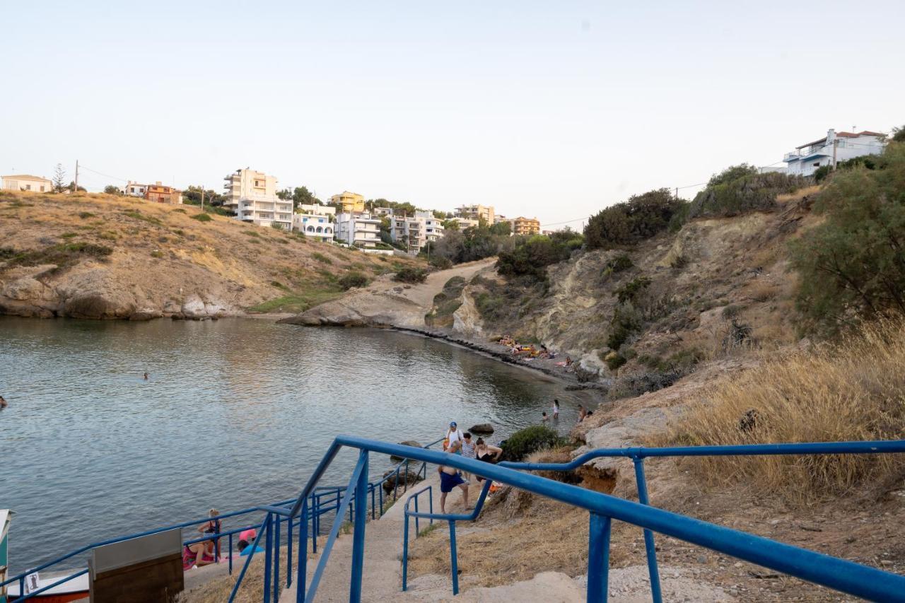 Amazing Sea View, Rafina Port, Athens Airport, Self-Check-Inアパートメント エクステリア 写真