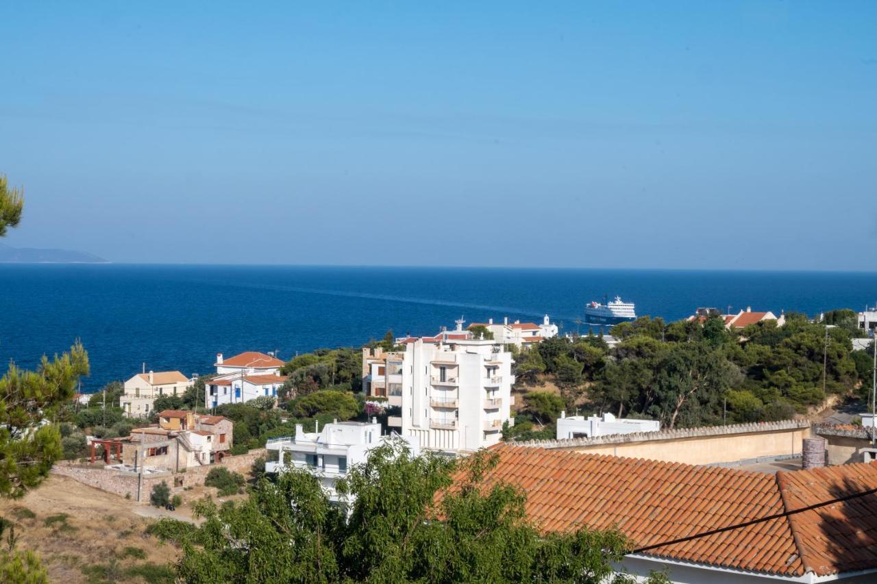 Amazing Sea View, Rafina Port, Athens Airport, Self-Check-Inアパートメント エクステリア 写真